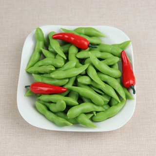 一對2個價格【GL705】仿真水果蔬菜 五穀雜糧 食品模型 豆類穀物 糧食模型仿真毛豆黃豆