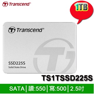 【MR3C】含稅附發票 創見 SSD225S 1T 1TB SATA SSD 固態硬碟 TS1TSSD225S