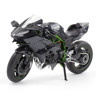 阿莎力 1/9 大型聲光 川崎 H2R 高模擬 重機 摩托車 重機模型