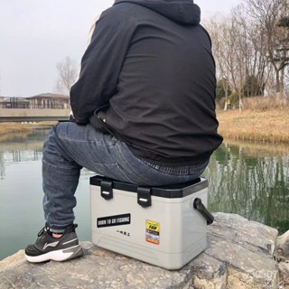 熱銷免運 精品新款特價釣箱輕便小型釣魚箱多功能迷你小號蝦箱可坐釣魚箱漁具箱冷藏箱 保冰箱 冰桶 釣魚箱 小冰箱