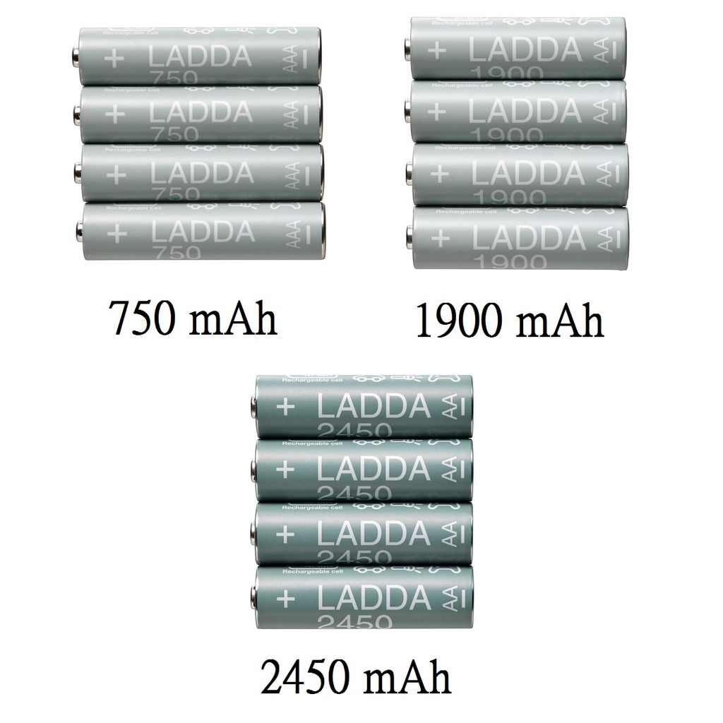 IKEA代購❤️ LADDA 3號電池AA/4號電池AAA,充電電池,hr06/HR03,1.2v