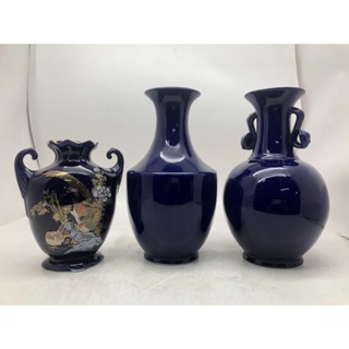 【國際玉石佛器廠】8吋/10吋藍瓶竹雞/藍蓮子瓶/藍如意瓶佛具花瓶 供佛花瓶 佛花瓶 淨水瓶 佛前插花供花瓶