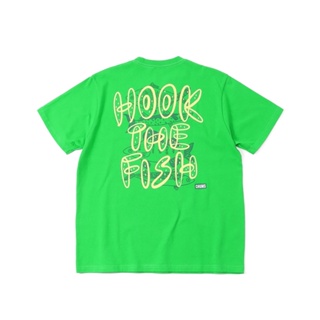 CHUMS Hook the Fish T-Shirt短袖T恤 綠色 CH012225M001