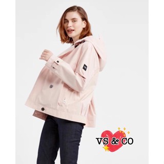 💖VS & CO💖歐洲outlet代購 Aigle艾高gotex防水英倫風雙排扣帥氣大衣風衣外套 短版風衣外套 加大尺碼