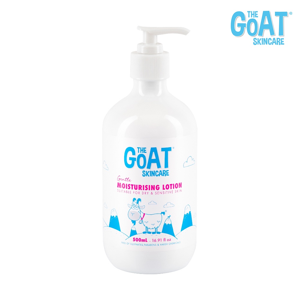 【The Goat】 澳洲頂級山羊奶溫和保濕身體乳液 500ml｜GISH Beauty 乳液 保濕 保養 身體乳 清潔