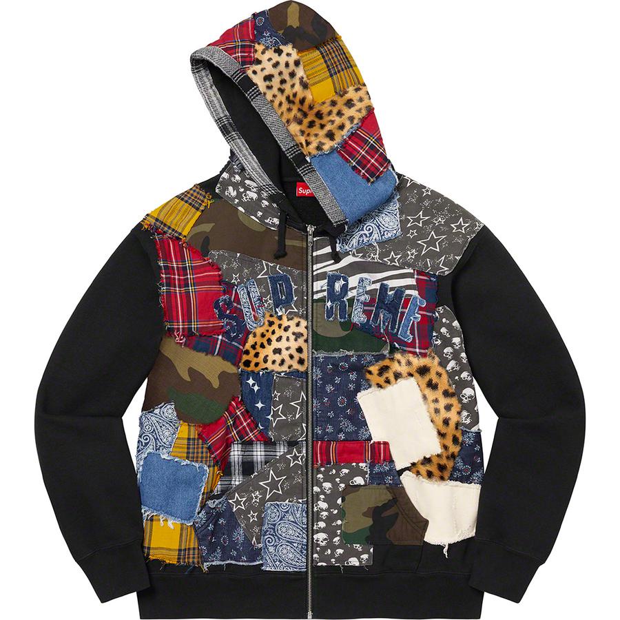 【紐約范特西】預購 SUPREME FW22 Patchwork Zip Up Hooded Sweatshirt