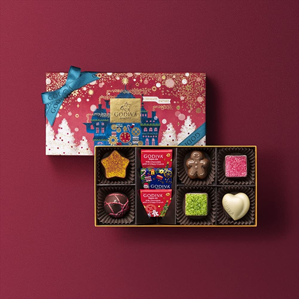 日本直郵 預購 日本 聖誕限定 GODIVA 巧克力 禮盒 聖誕節 限定 聖誕 耶誕 交換禮物