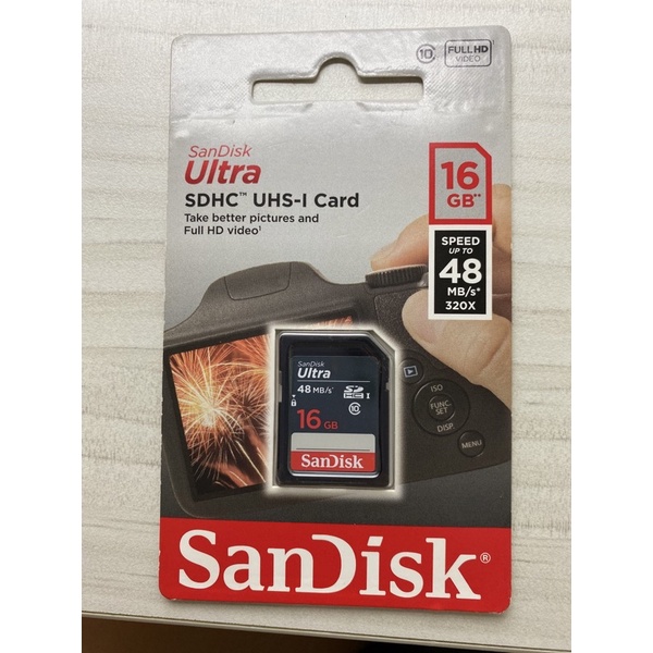 SanDisk記憶卡16G microSD ultra