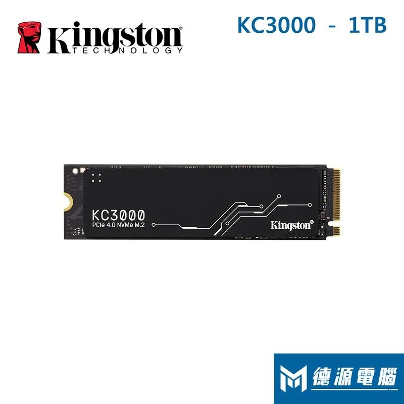 金士頓 KC3000 1TB /KC3000 2TB Gen4 M.2 skc3000s/1024G