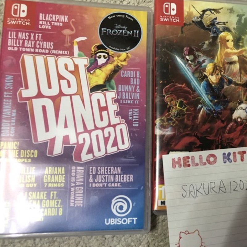 switch遊戲just dance 2020