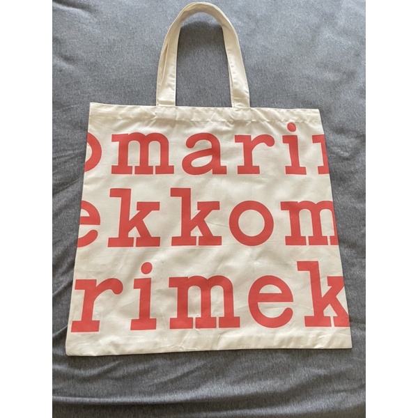 全新現貨芬蘭 marimekko 字母環保購物袋