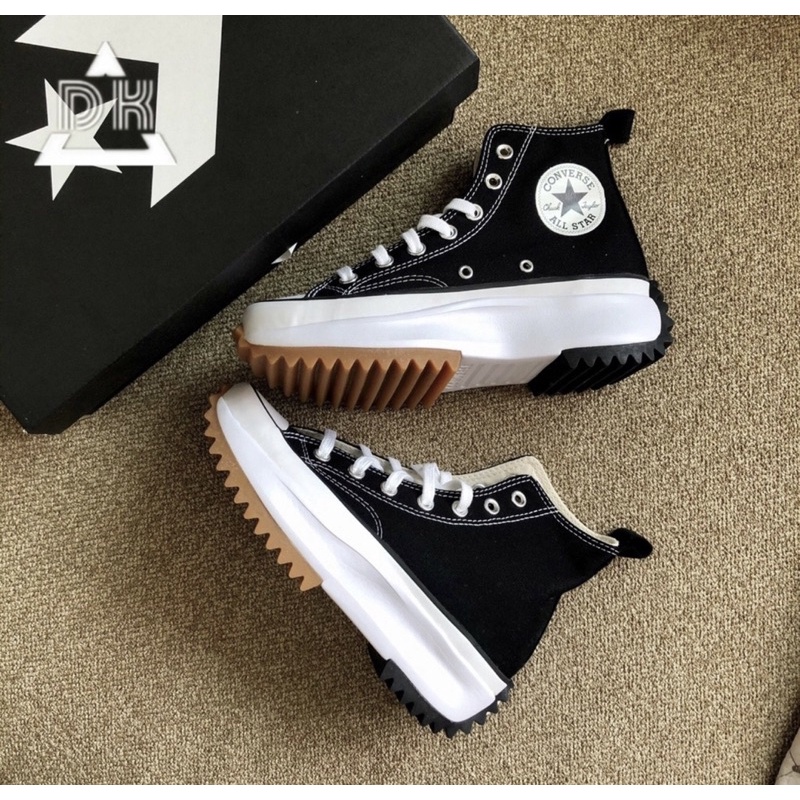 Converse Run Star Hike 黑白  24.5號