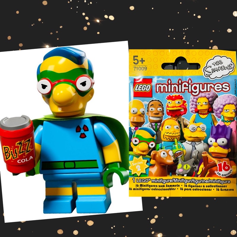 🔮正版開發票【歡樂堡】6號 Fallout Boy Milhouse LEGO 71009 辛普森家庭第二代樂高人偶包