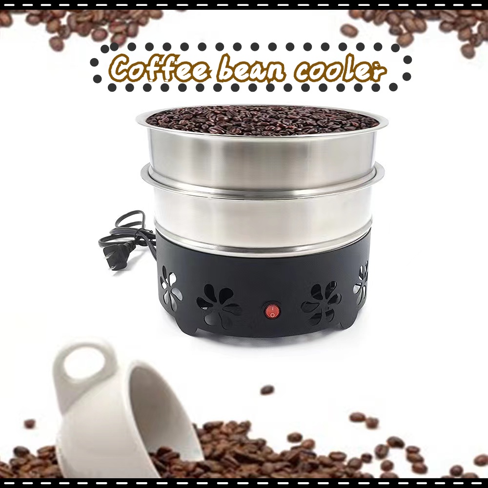 新款家用小型咖啡豆冷卻盤烘焙冷卻機500g/350g咖啡豆冷卻器