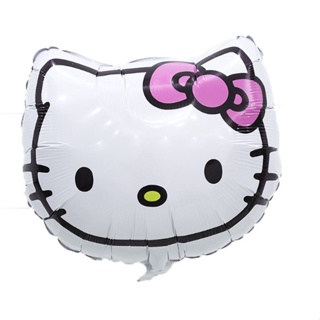 (台灣現貨) 24h出貨 hello kitty Hello Kitty 貓頭鋁膜氣球約45*46cm