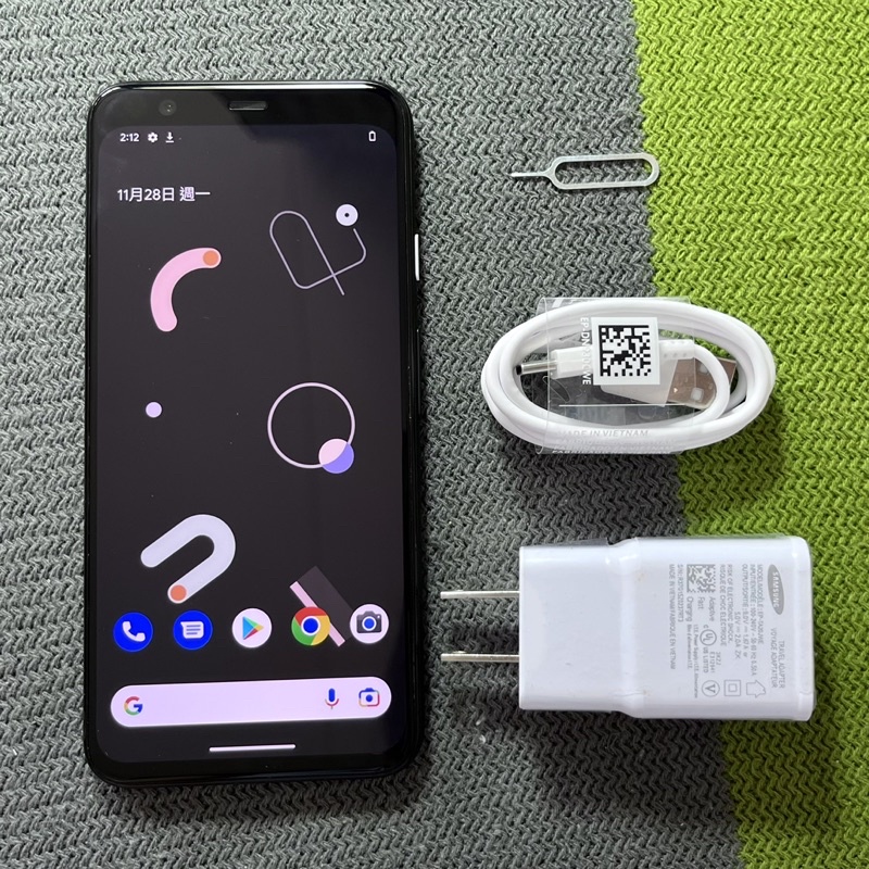 Google Pixel 4 128G 黑 5.7吋 臉部辨識 Pixel4 面交 貨到付款 二手機回收 二手 螢幕刮傷