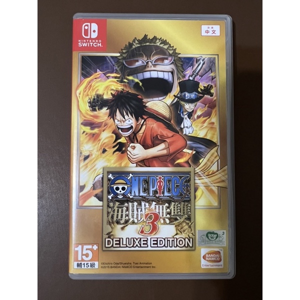 NS SWITCH 海賊無雙3 ONE PIECE 豪華版 中文版