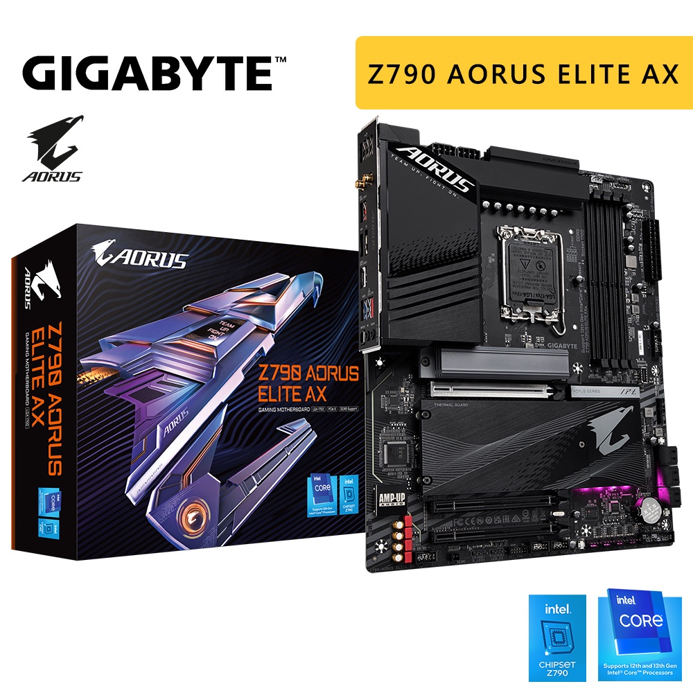 GIGABYTE 技嘉 Z790 AORUS ELITE AX 1700腳位 DDR5 主機板 12代 13代 主板