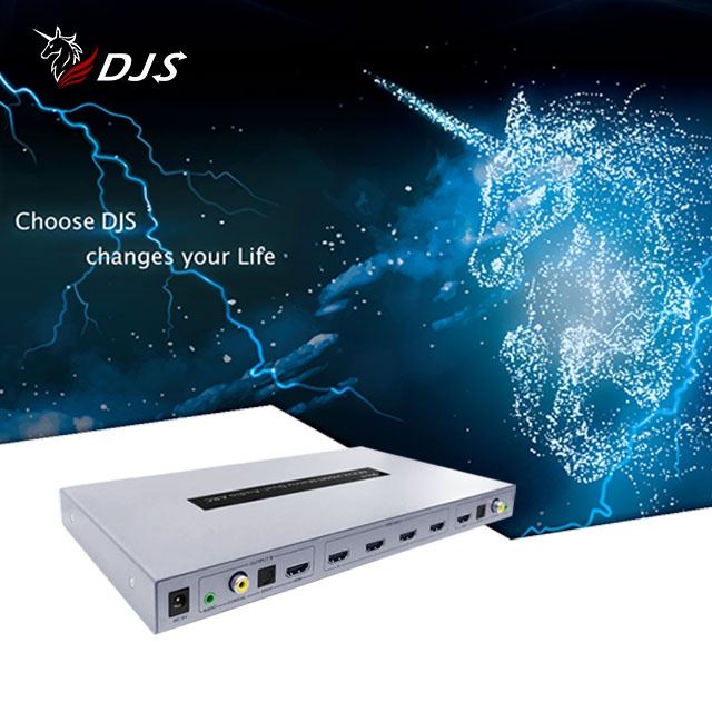 DJS-HS402｜4K HDMI 4進2出影像切換器