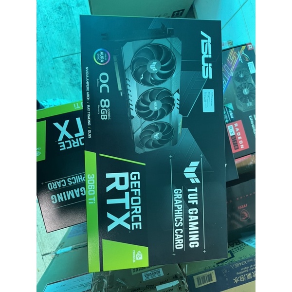 華碩顯示卡TUF RTX 3060ti 8g 3060 12G 3070 3070ti 九成新