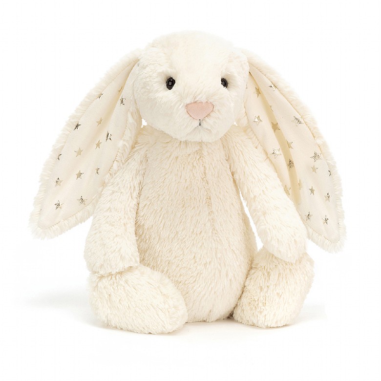 🌐代購英國Jellycat Bashful Twinkle Bunny  閃亮星星白色兔 (31cm)🌐