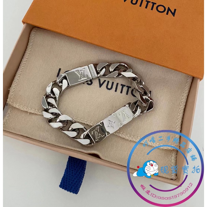 Shop Louis Vuitton 2021 SS Monogram Chain Bracelet (M00270) by ms.Paris