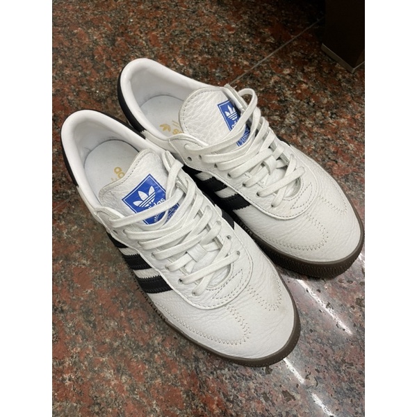 Adidas Sambarose 經典鞋 卡其色底餅乾鞋 板鞋