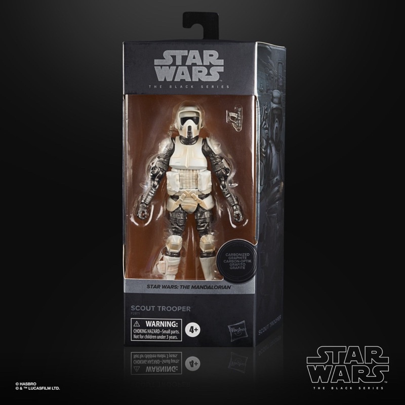 Star Wars 星際大戰 黑標 6吋 金屬碳化 偵察兵 SCOUT TROOPER 全新現貨