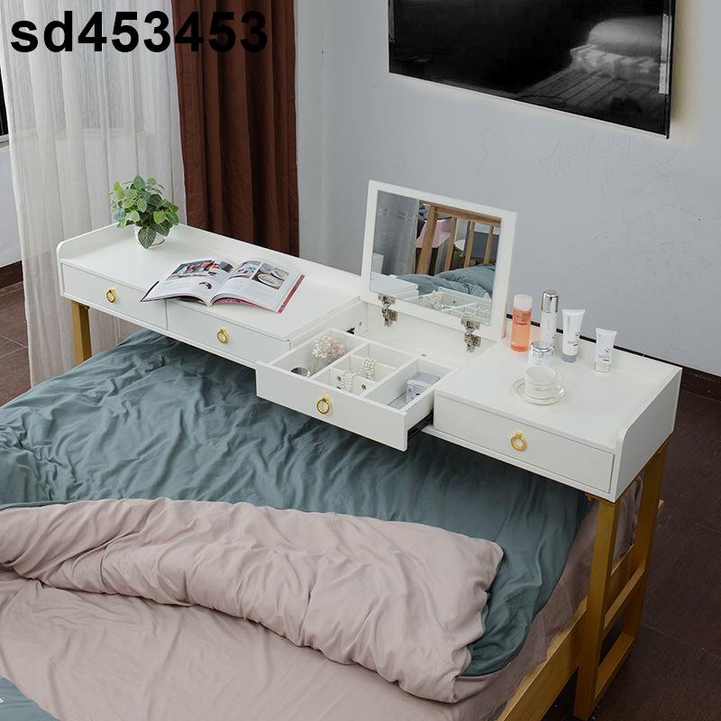 【免運費】新款床上書桌電腦桌可移動跨床桌臥室簡約床邊書桌長條桌帶化妝臺sd453453