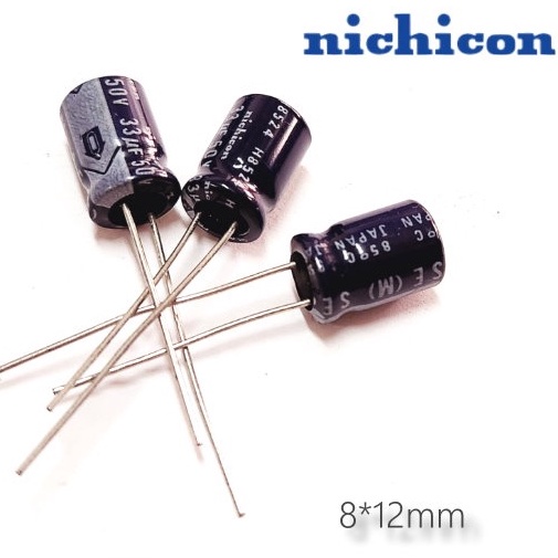 『正典UCHI電子』日本 Nichicon SE 音頻濾波 33uf 50V 電解電容 台灣現貨 【一入】