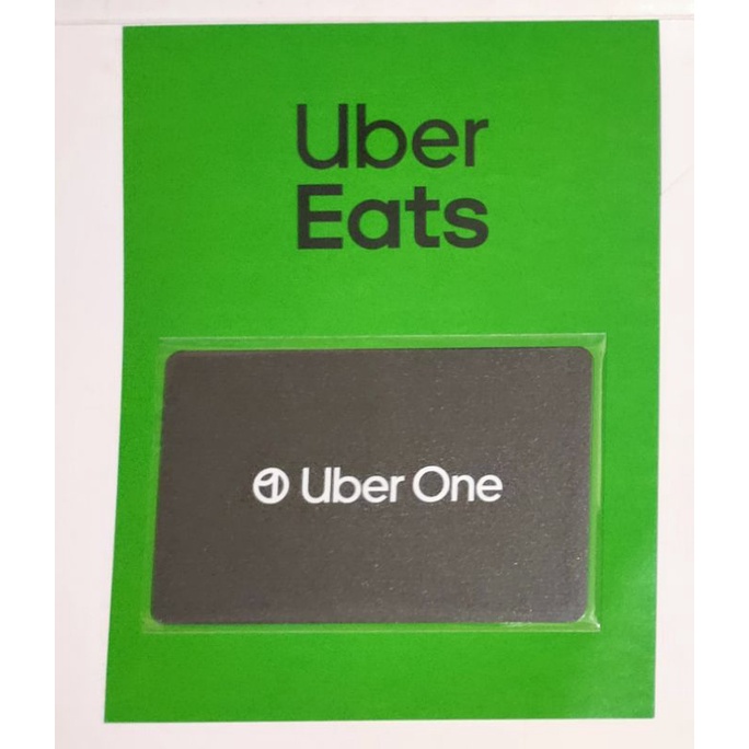 Uber Eats Uber One 悠遊卡(全新品)