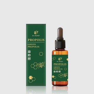【蜂蜜先生Mr.HONEY】台灣-綠蜂膠(15ml) Green Propolis