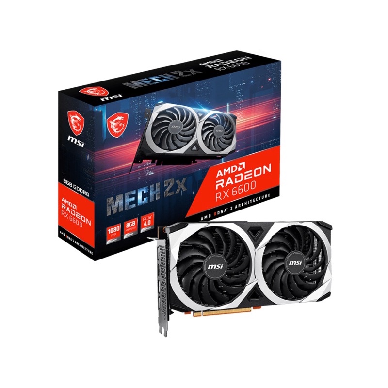 Msi RX6600 MECH 2X 8G