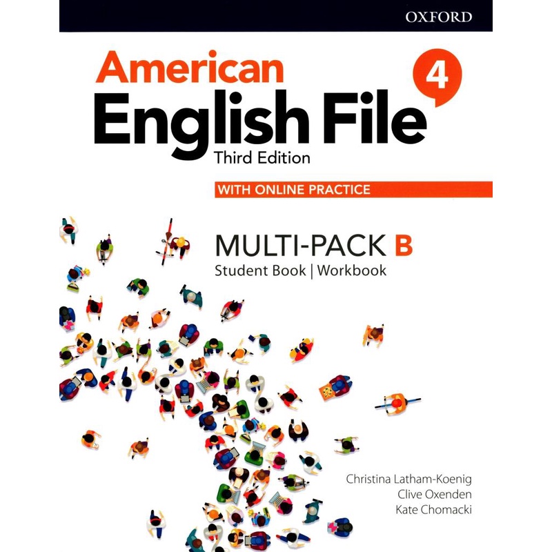 American English File 3/e (第三版) Student Multi-Pack 4 B (with Online Practice) (附線上練習密碼，一經刮開恕不退換) 9780194906982 敦煌&lt;讀好書&gt;