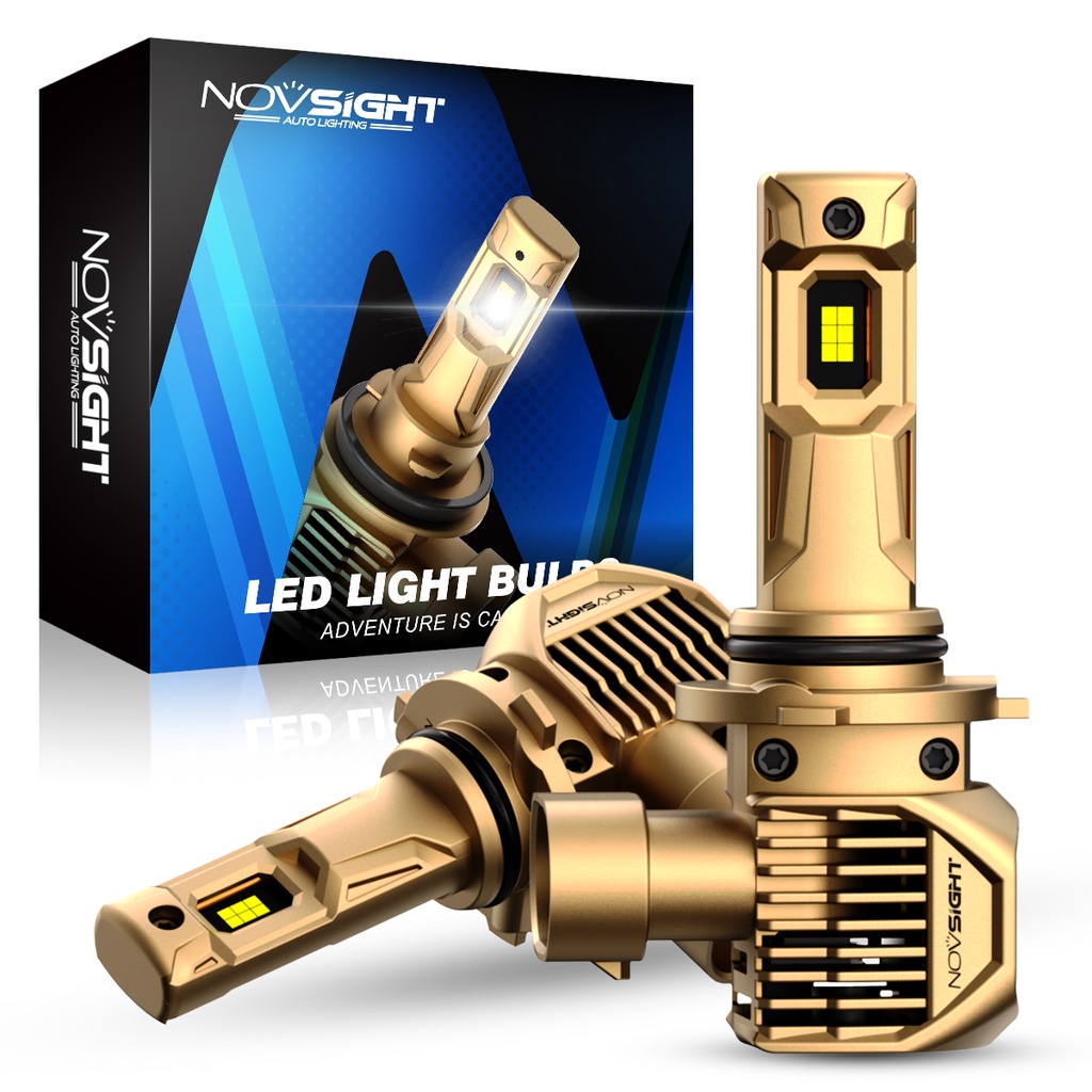 Novsight N62Y 9005 9006 9012 H11 H7 H4 汽車 LED大燈 100w 22000LM