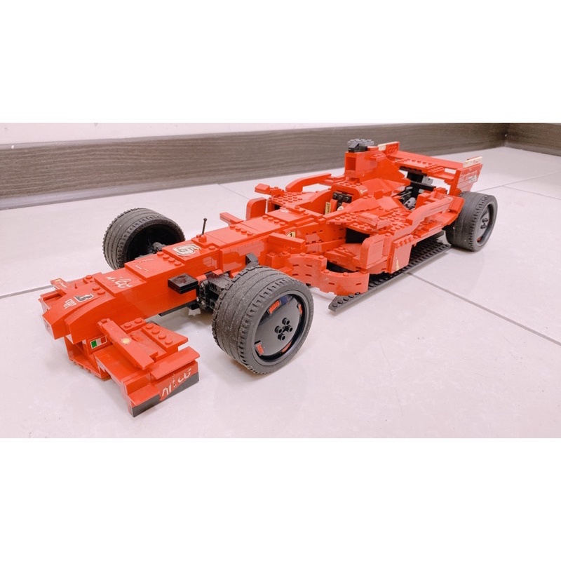 絕版 LEGO 8157 Racers Ferrari F1 1:9 (二手)