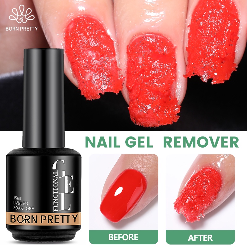 Born Pretty Magic Nail Gel Remover 功能凝膠無損壞快速除鏽凝膠去除劑浸泡紫外線 LED