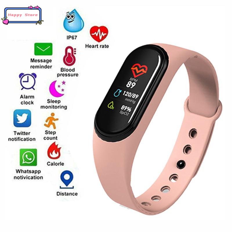 M5 Smart Band AMOLED Screen Miband 5 Smartband Fitness Track