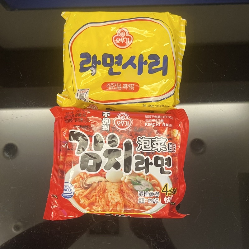 韓國不倒翁泡麵 泡菜風味拉麵/Q拉麵