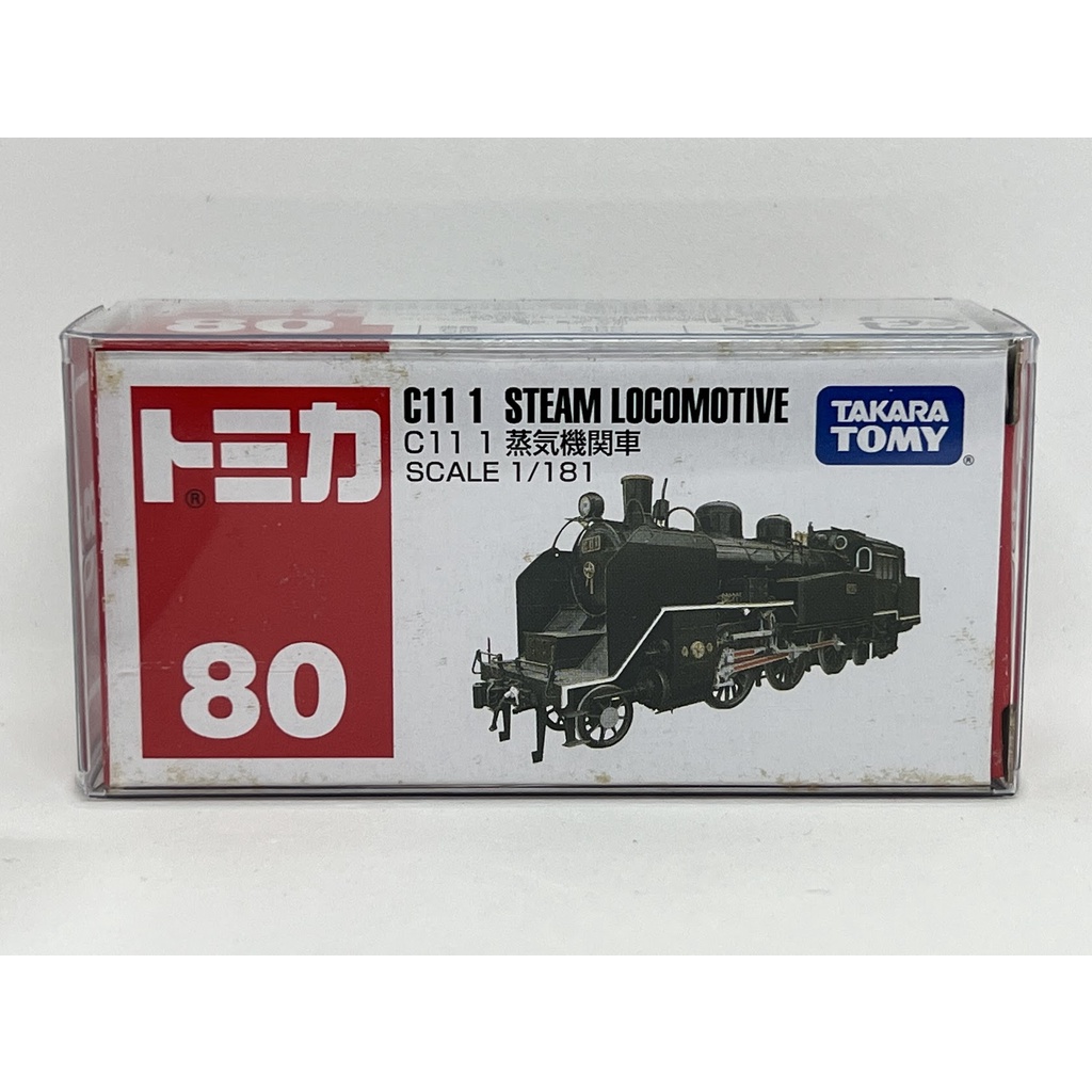 ～阿元～ Tomica NO.80 C11 1 Steam Locomotive 蒸氣火車 多美小汽車 正版 贈收納膠盒
