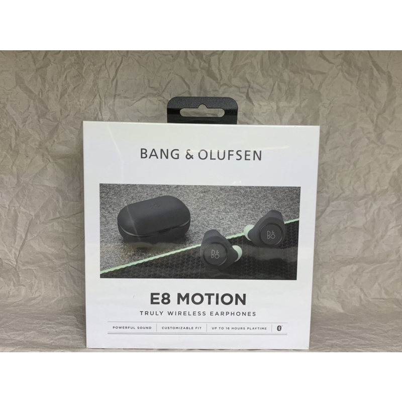 Bang &amp; Olufsen - E8 Motion 2.0（顏色：Graphite)真藍芽耳機