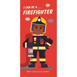 I Can Be A ... Firefighter (with 3 press-out models)(硬頁書)/Spencer Wilson【三民網路書店】