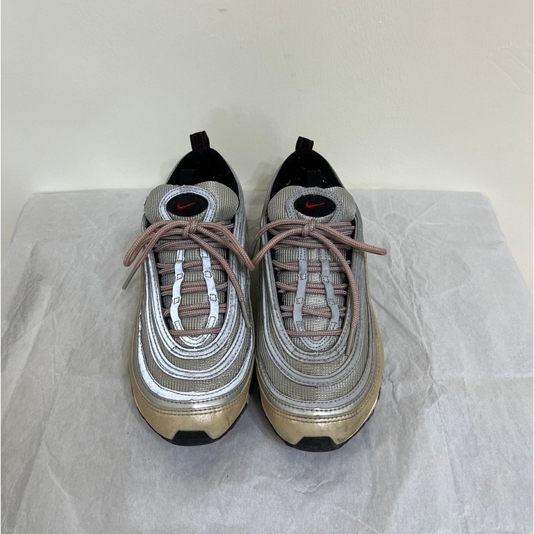 Nike Air Max 97 OG QS sneakers 銀彈 US6Y 24cm 童鞋