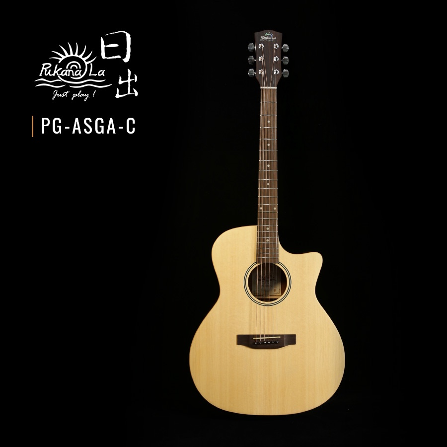 【禾果音樂】PukanaLa 民謠吉他 全單板系列 PG-ASGA-C 現貨在店