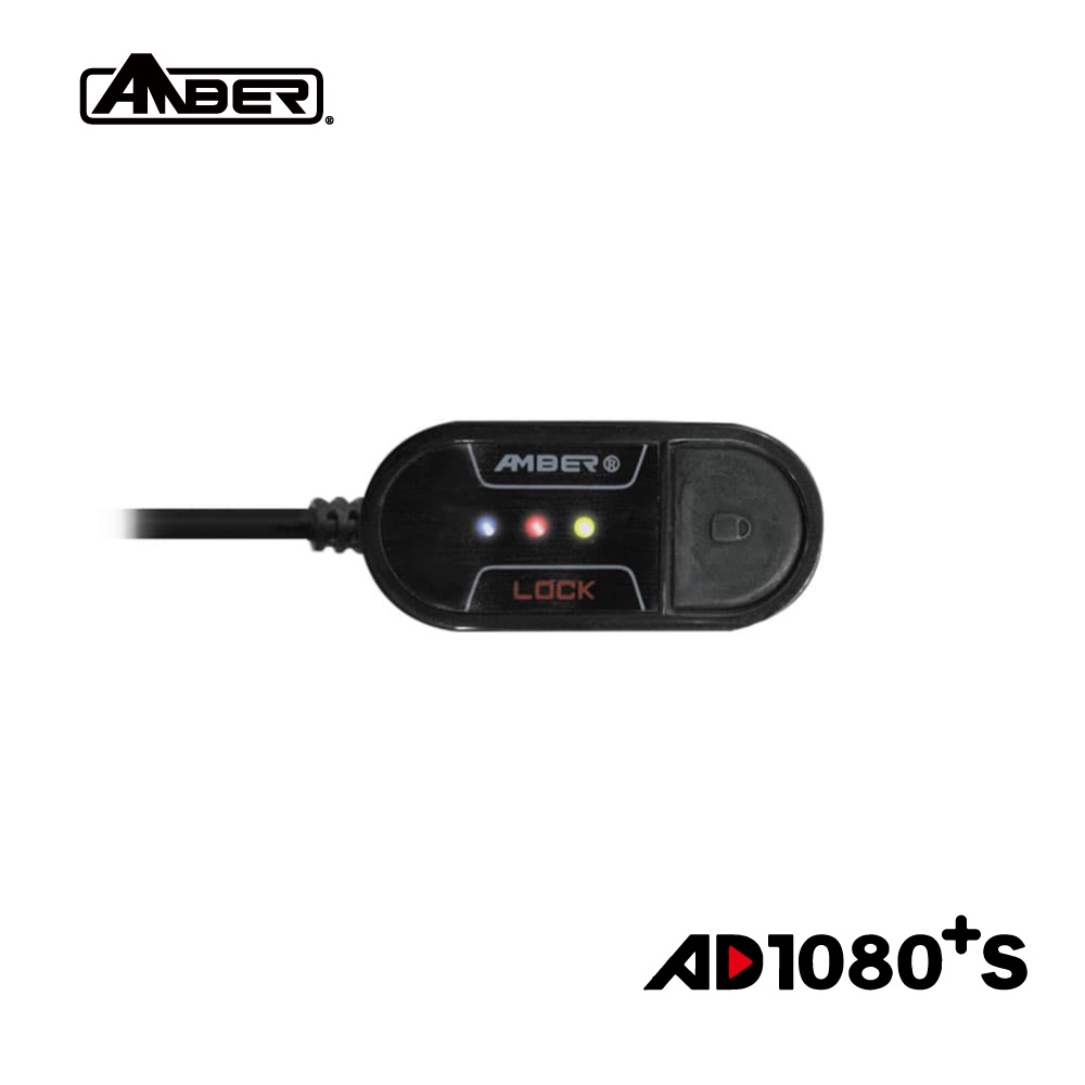 【AMBER銨鉑】AD1080+ AD1080+S 機車行車紀錄器專用線控器