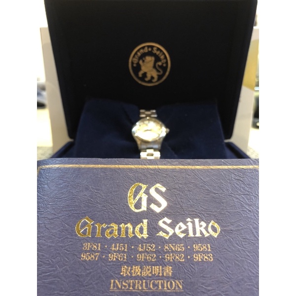 精工 Grand Seiko  4j52-0a10 獅子背章 石英 女錶 26mm
