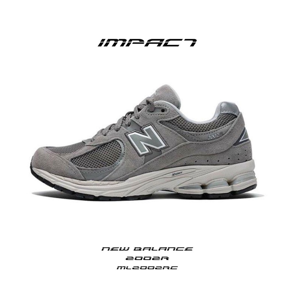 IMPACT New Balance 2002R 深灰 休閒 NB 復古 慢跑 麂皮 ML2002RC