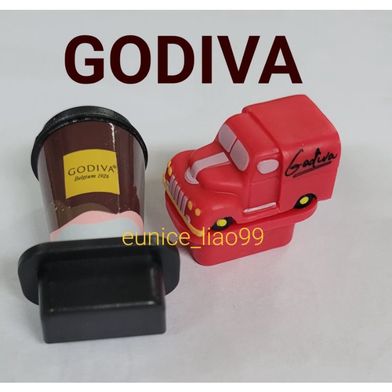 GODIVA2022秋冬喜馬拉雅粉紅鹽熱巧克力造型杯塞