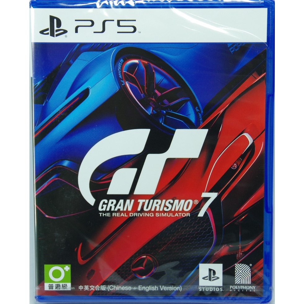 <譜蕾兒電玩>(全新) PS5 跑車浪漫旅 7 中文版 Gran Turismo 7