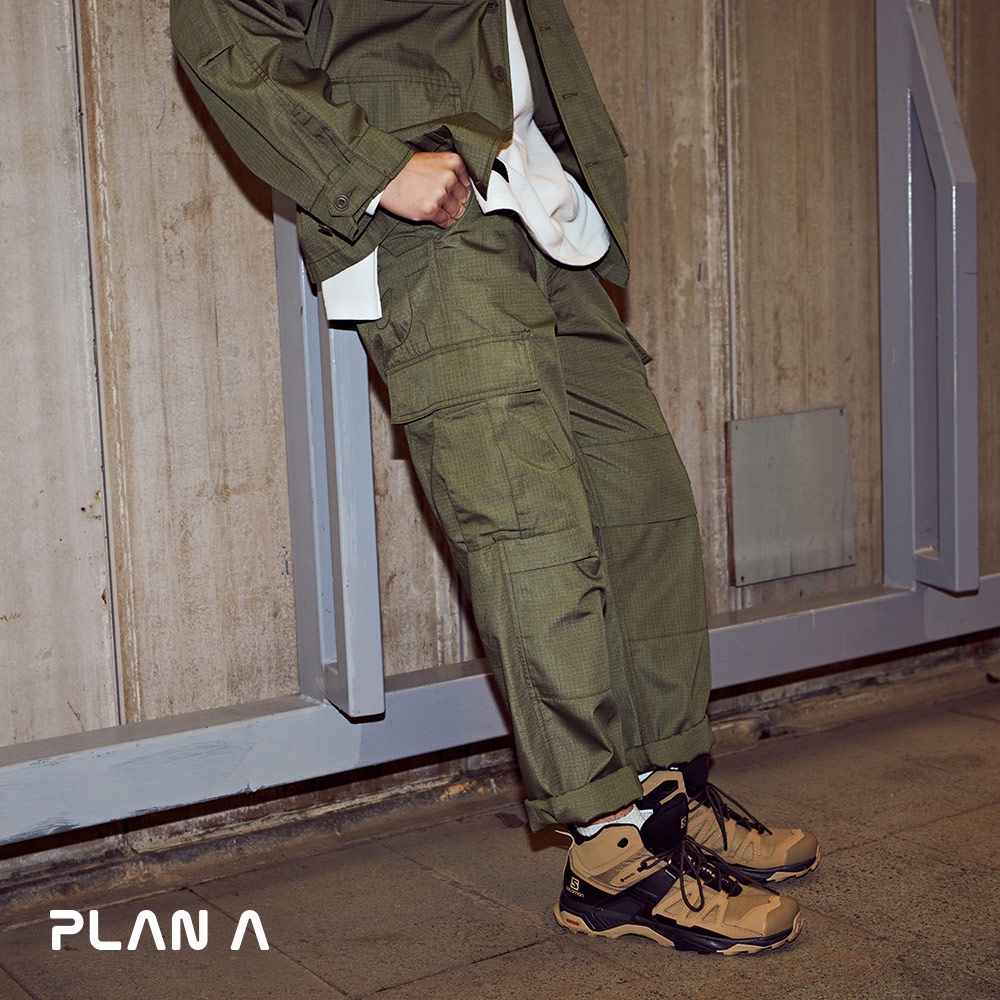 STAYREAL PLAN A Alive工裝口袋長褲